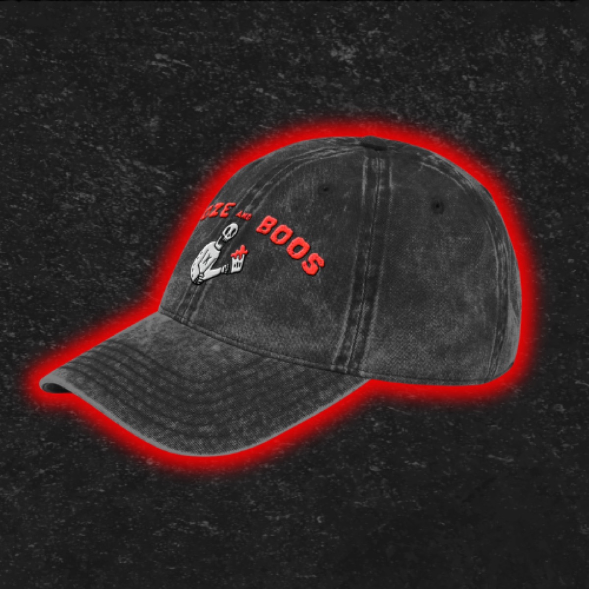 Boozie Dad Hat (Red), photograph 1 of 4
